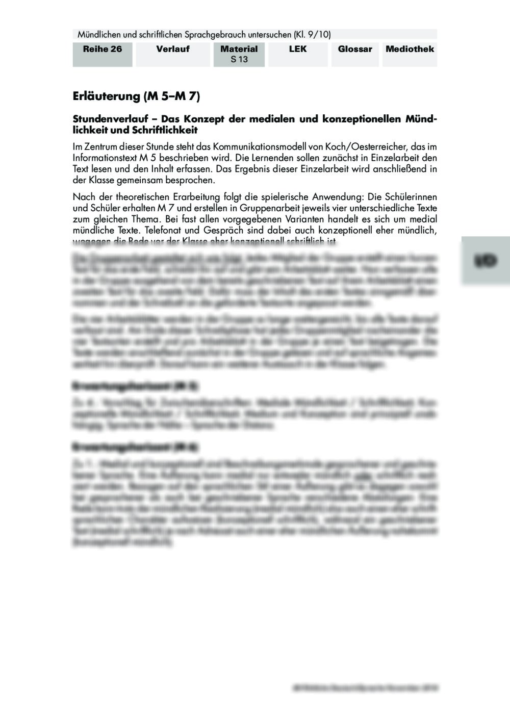 M Ndlichen Und Schriftlichen Sprachgebrauch Untersuchen Raabits Online