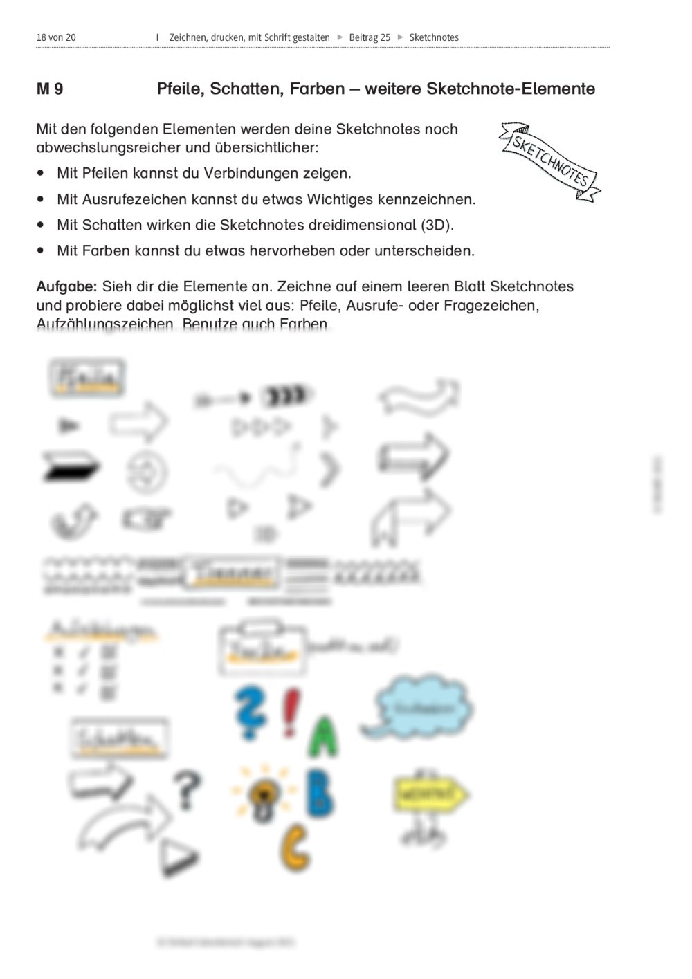 Mit Sketchnotes Inhalte Visualisieren RAAbits Online