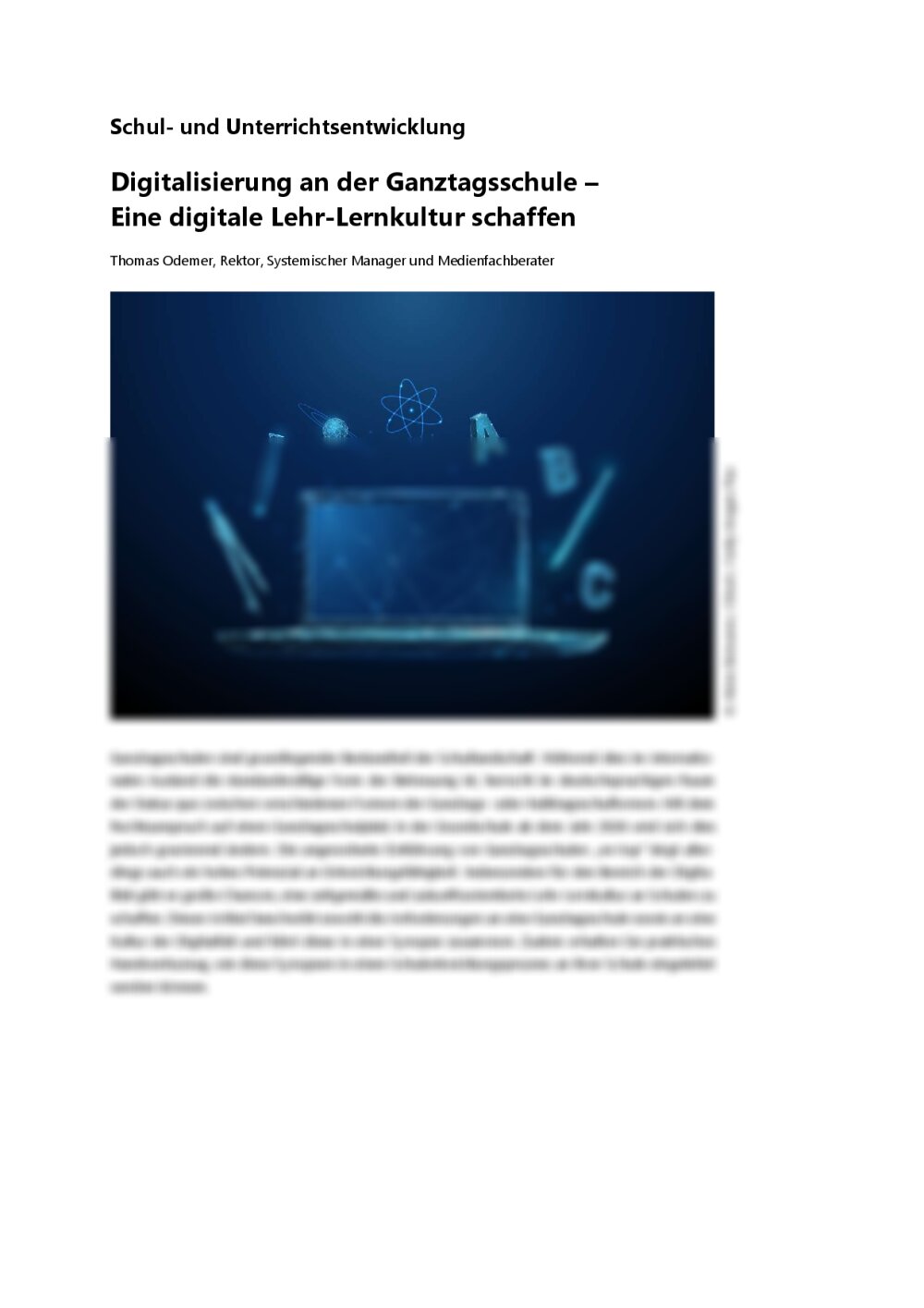 Digitale Lehr-Lernkultur - Seite 1