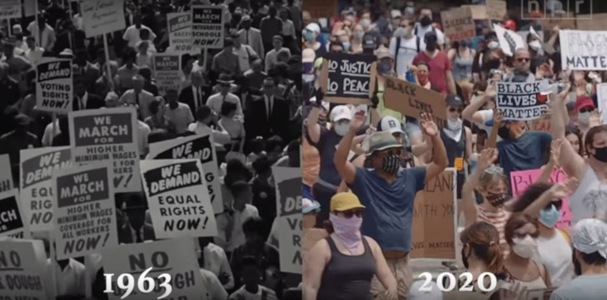 Video – The March on Washington: 1963 marchers reflect on the 2020 movement