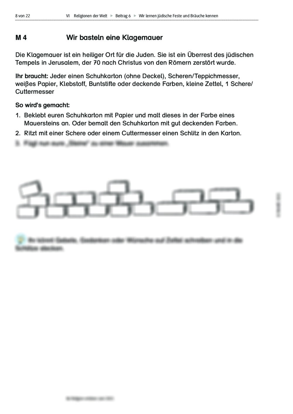 Malvorlage klagemauer information