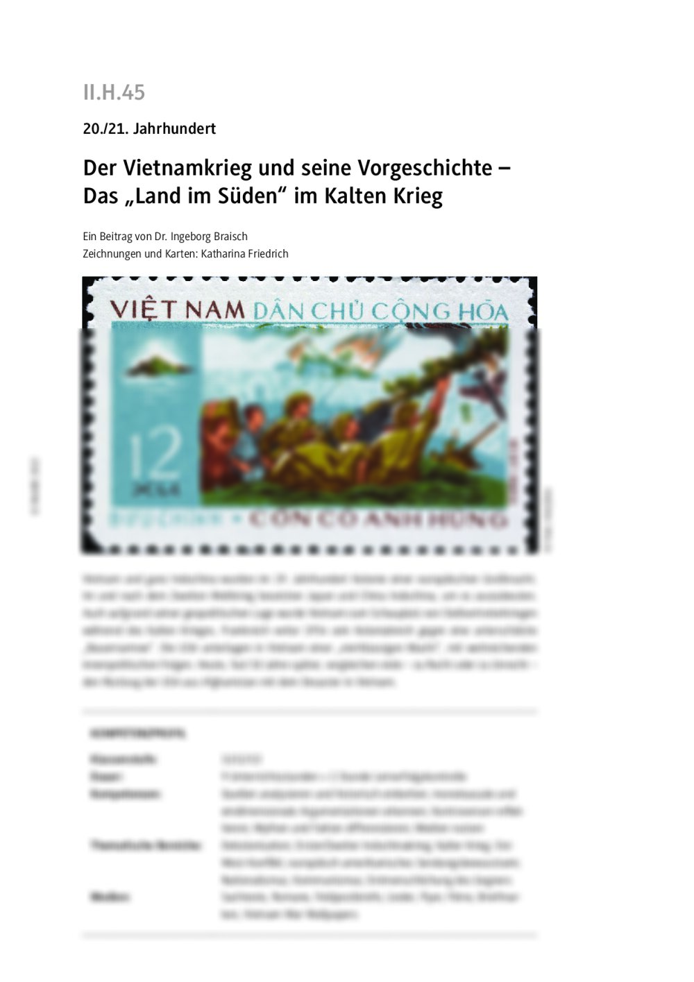 Der Vietnamkrieg und seine Vorgeschichte - Seite 1