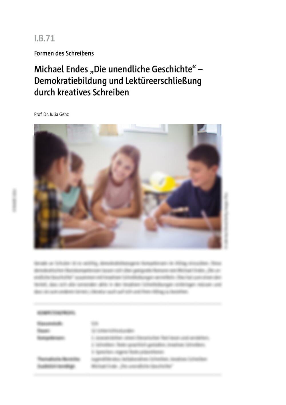 Michael Endes „Die unendliche Geschichte“ - Seite 1