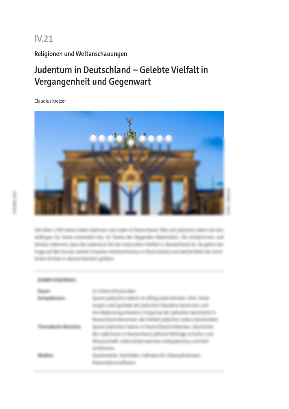 Judentum in Deutschland - Seite 1