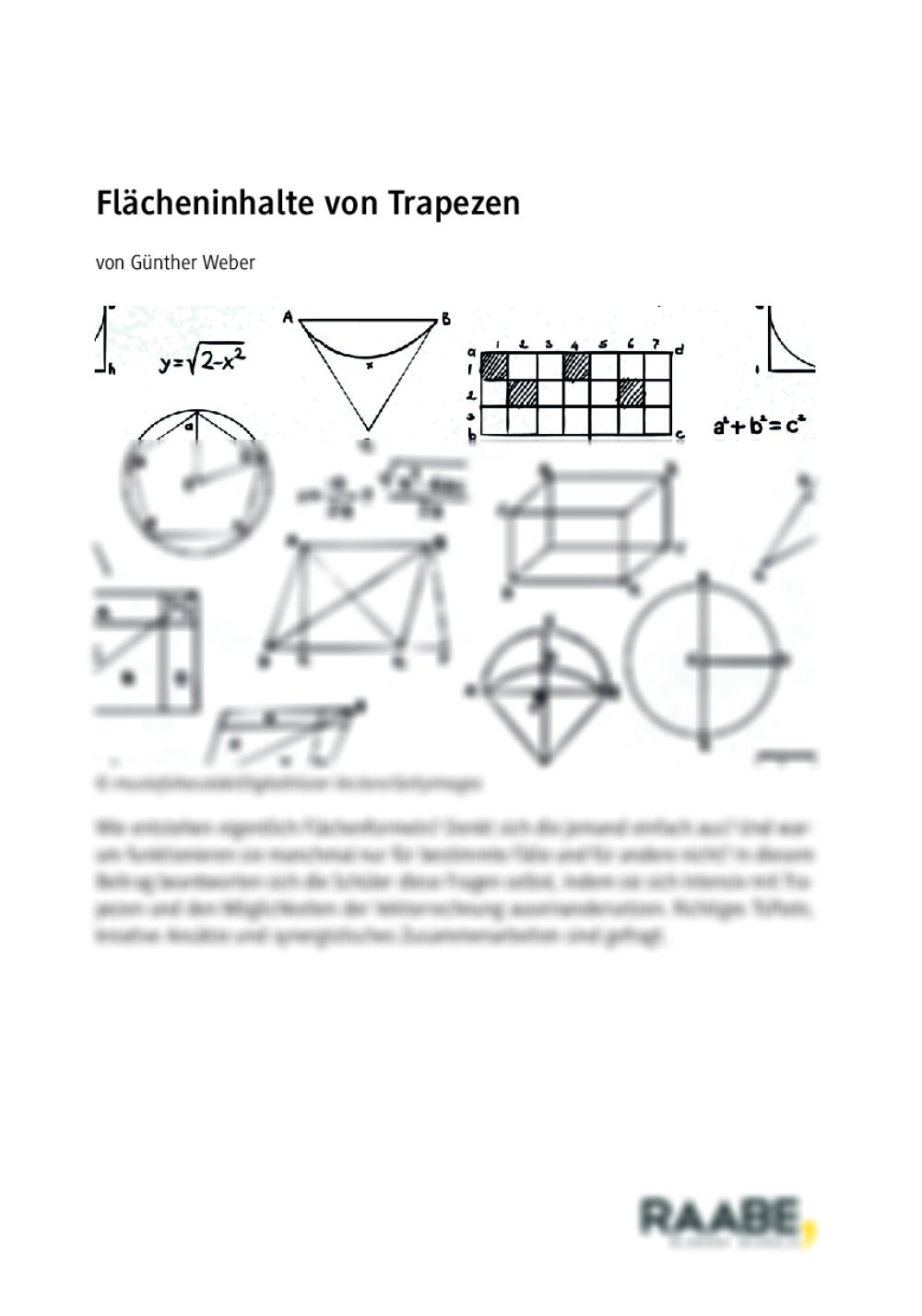 Flächeninhalte von Trapezen - Seite 1