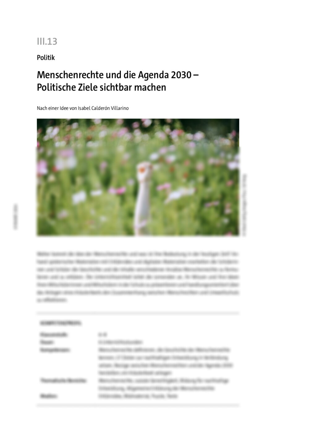 Menschenrechte und die Agenda 2030 - Seite 1