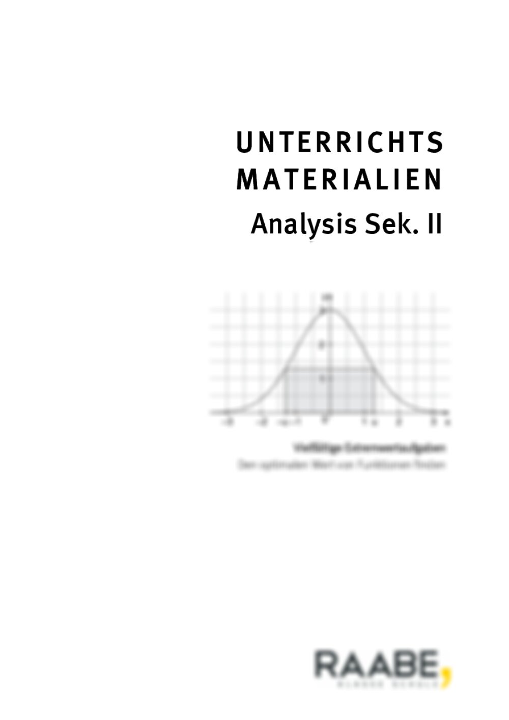 Vielfältige Extremwertaufgaben - Seite 1