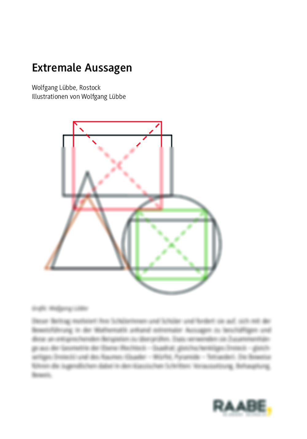 Extremale Aussagen - Seite 1