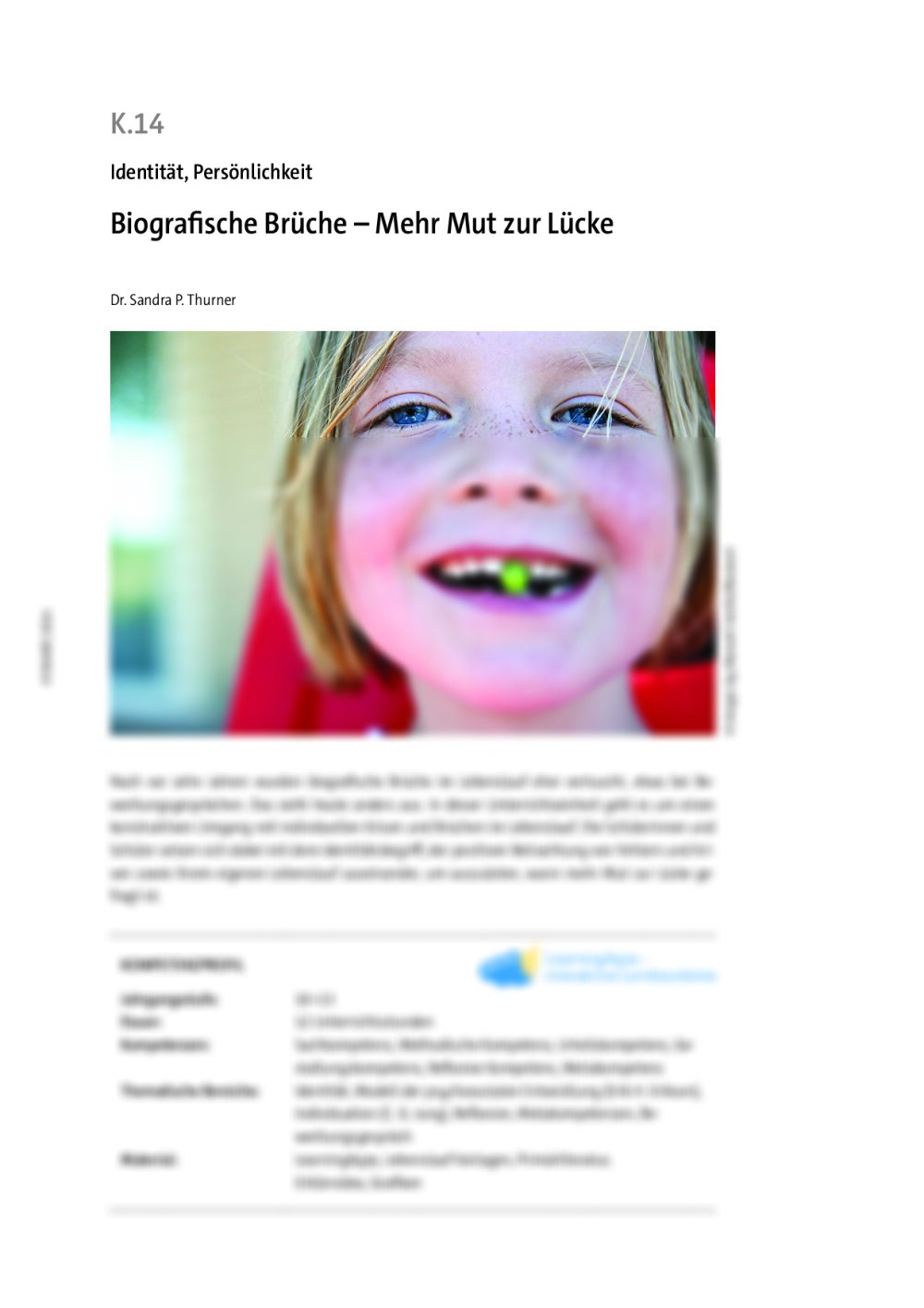 Biografische Brüche - Seite 1