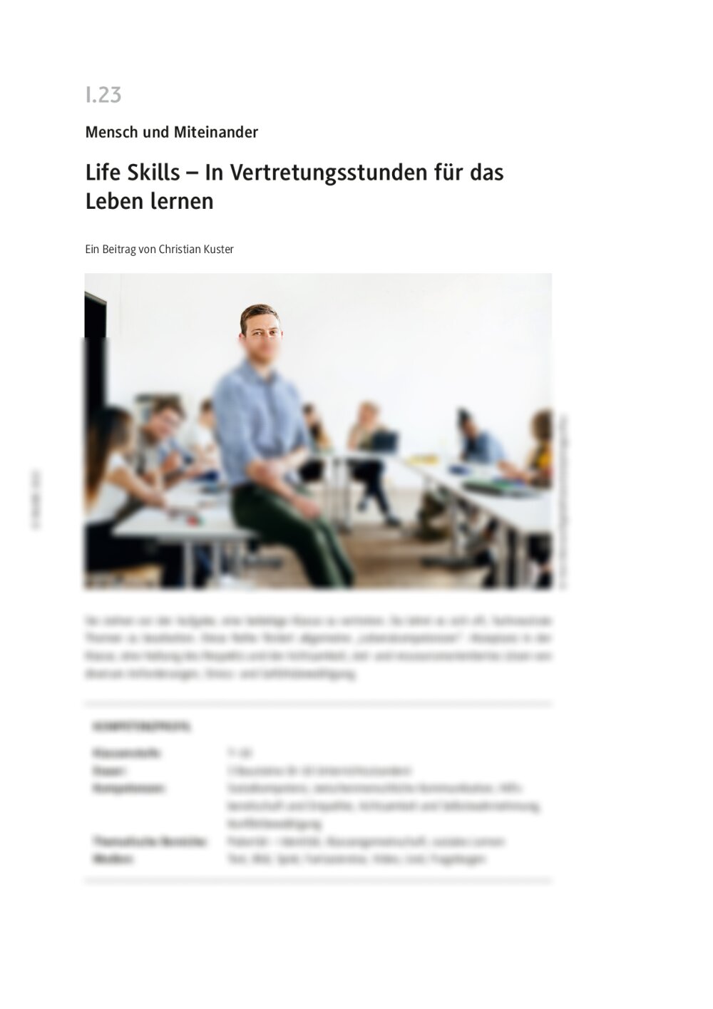 Life Skills - Seite 1