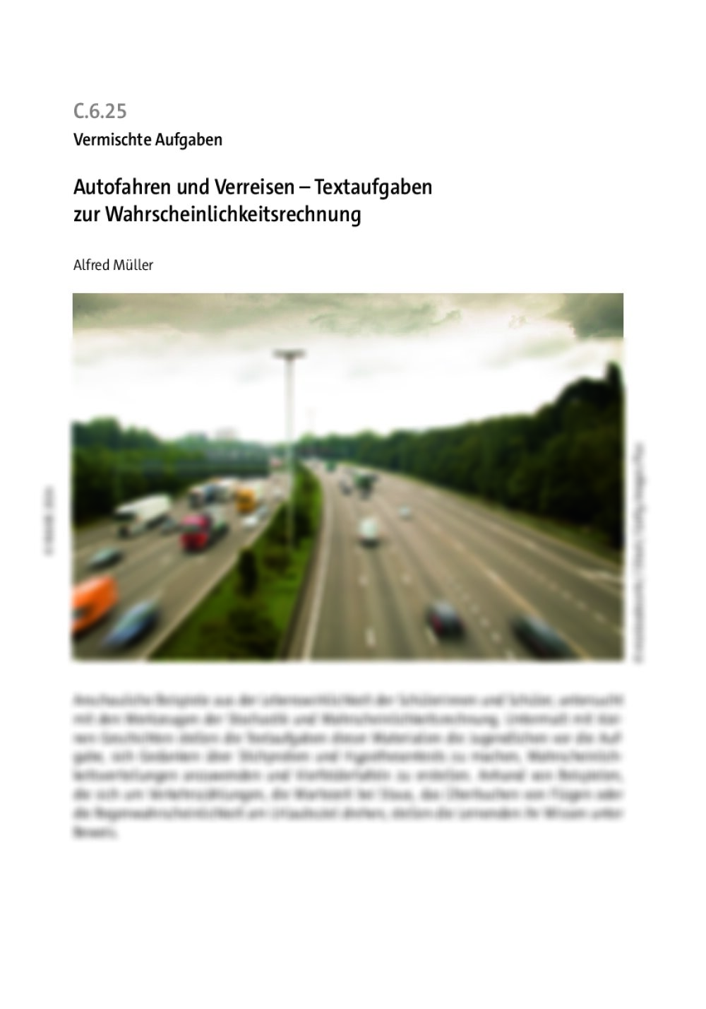 Autofahren und Verreisen - Seite 1