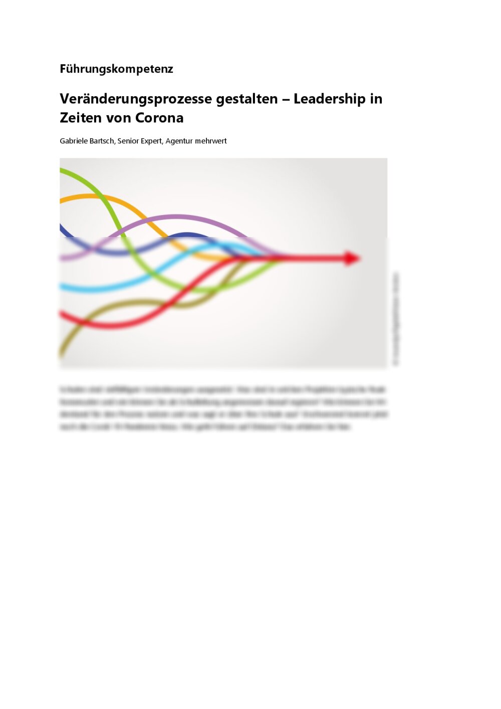 Leadership in Zeiten von Corona - Seite 1