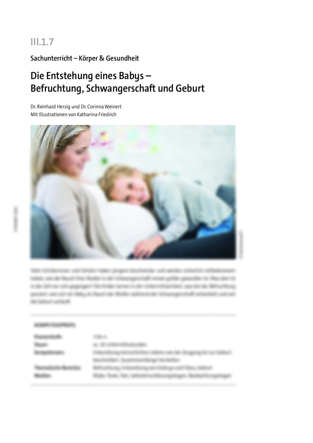 Die Entstehung eines Babys - Seite 1