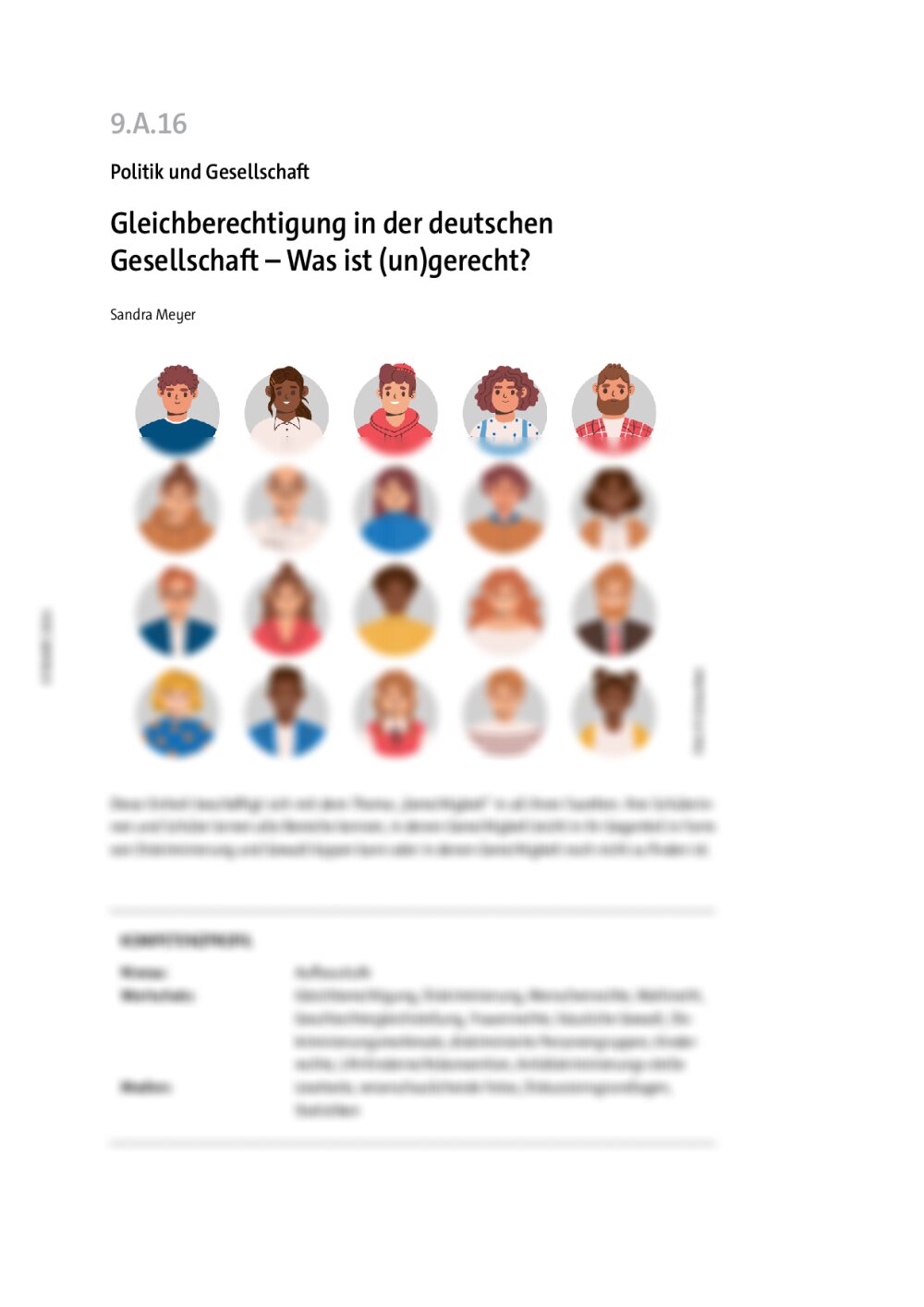 Gleichberechtigung in der deutschen Gesellschaft - Seite 1