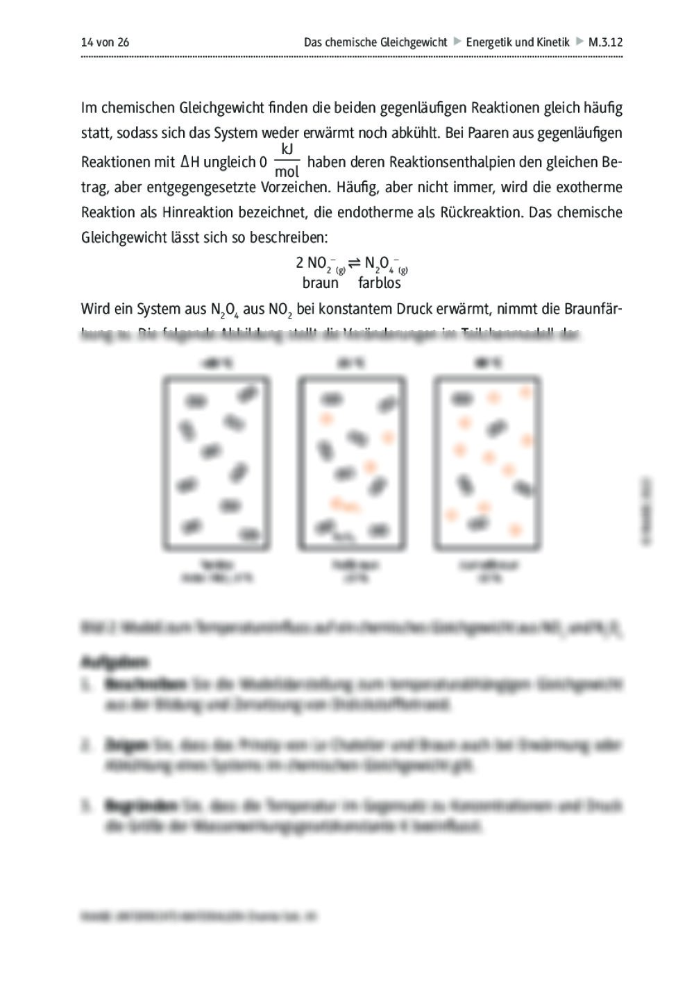 Aufgaben Zum Chemischen Gleichgewicht | RAAbits Online