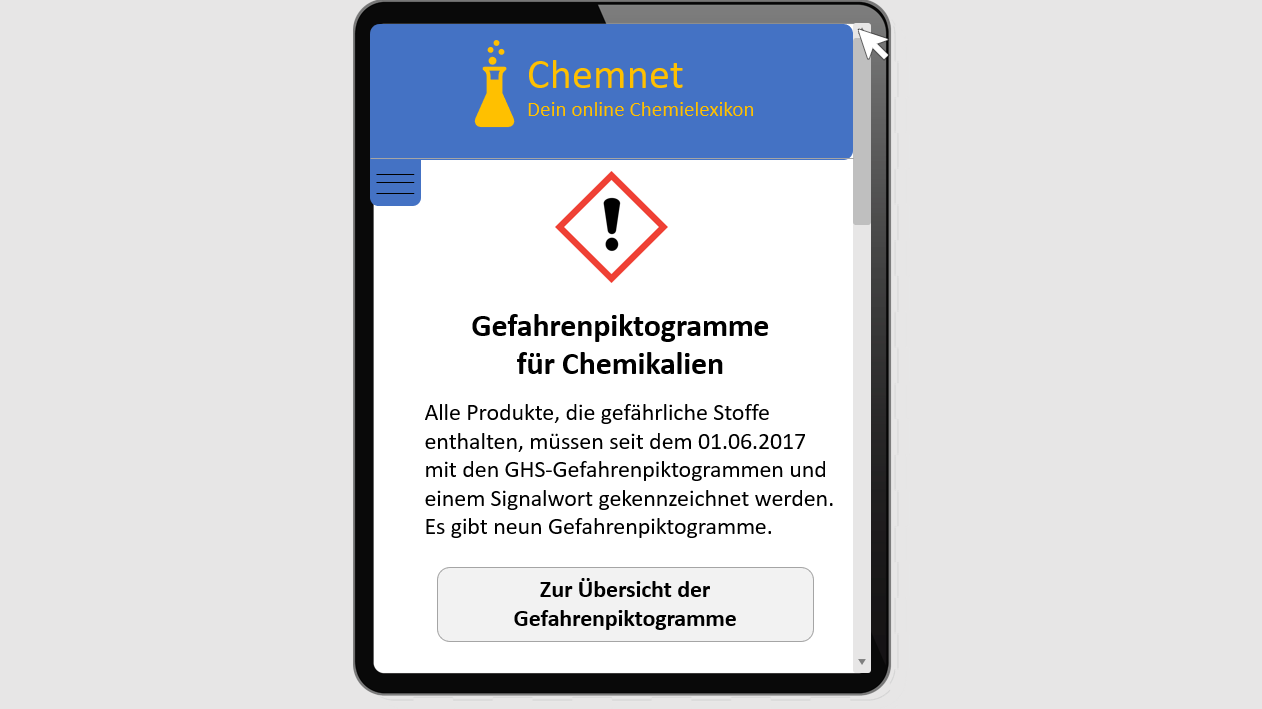 Grundlagen: Gefahrenpiktogramme