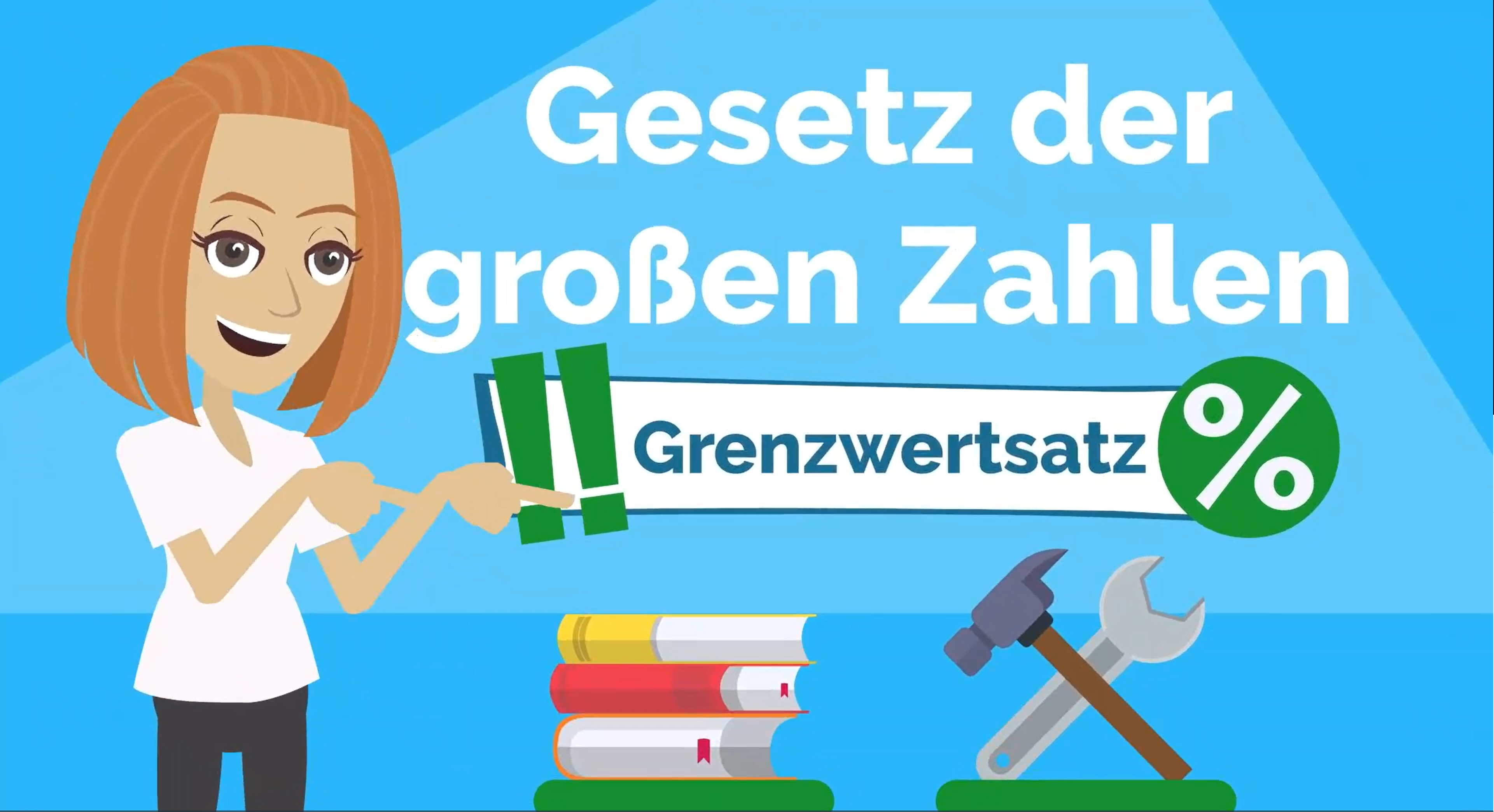 Erklärvideo: Gesetz der großen Zahlen