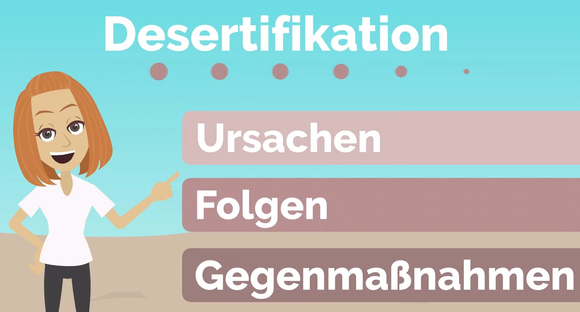 Erklärvideo: Desertifikation