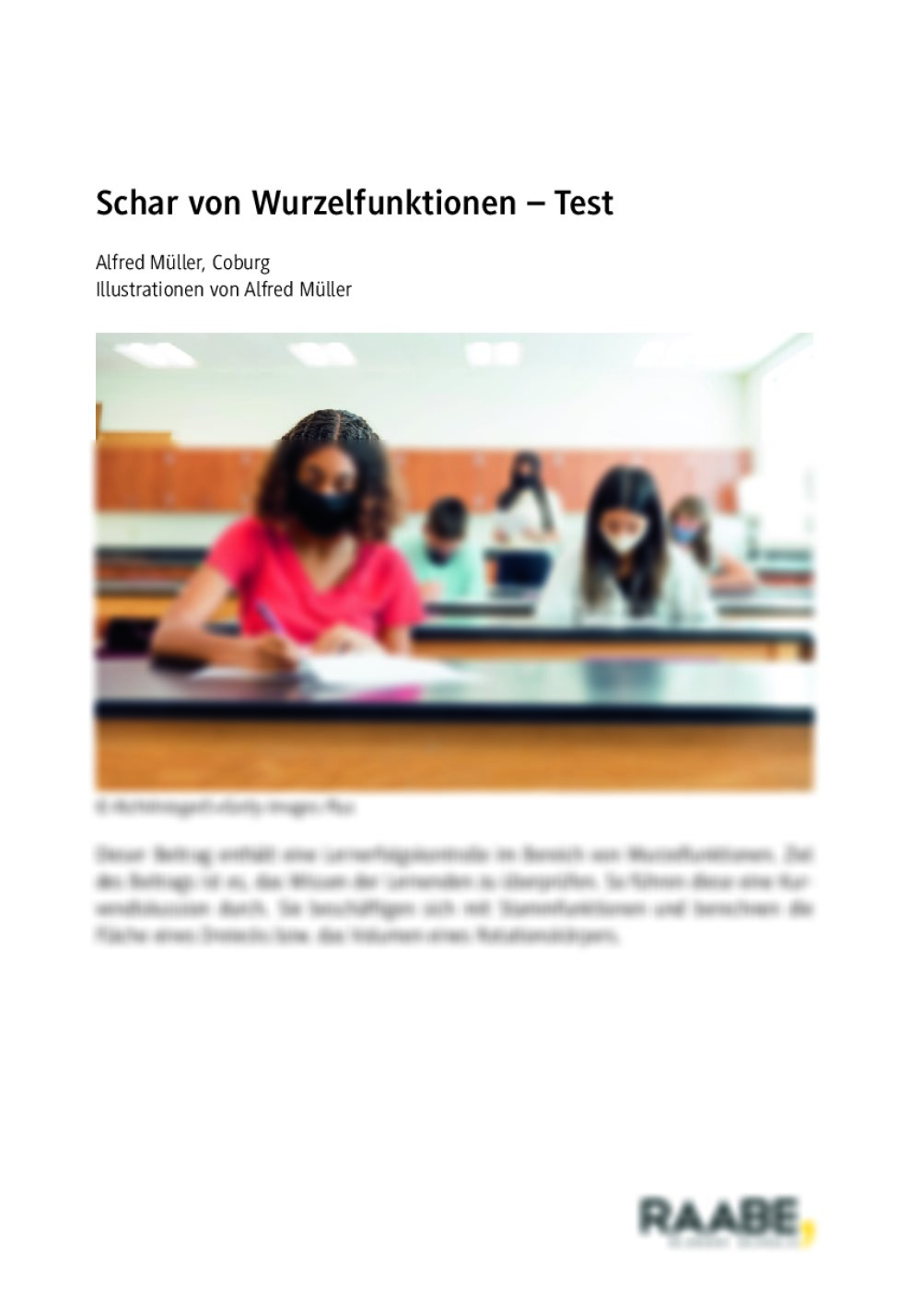 Schar von Wurzelfunktionen – Test - Seite 1