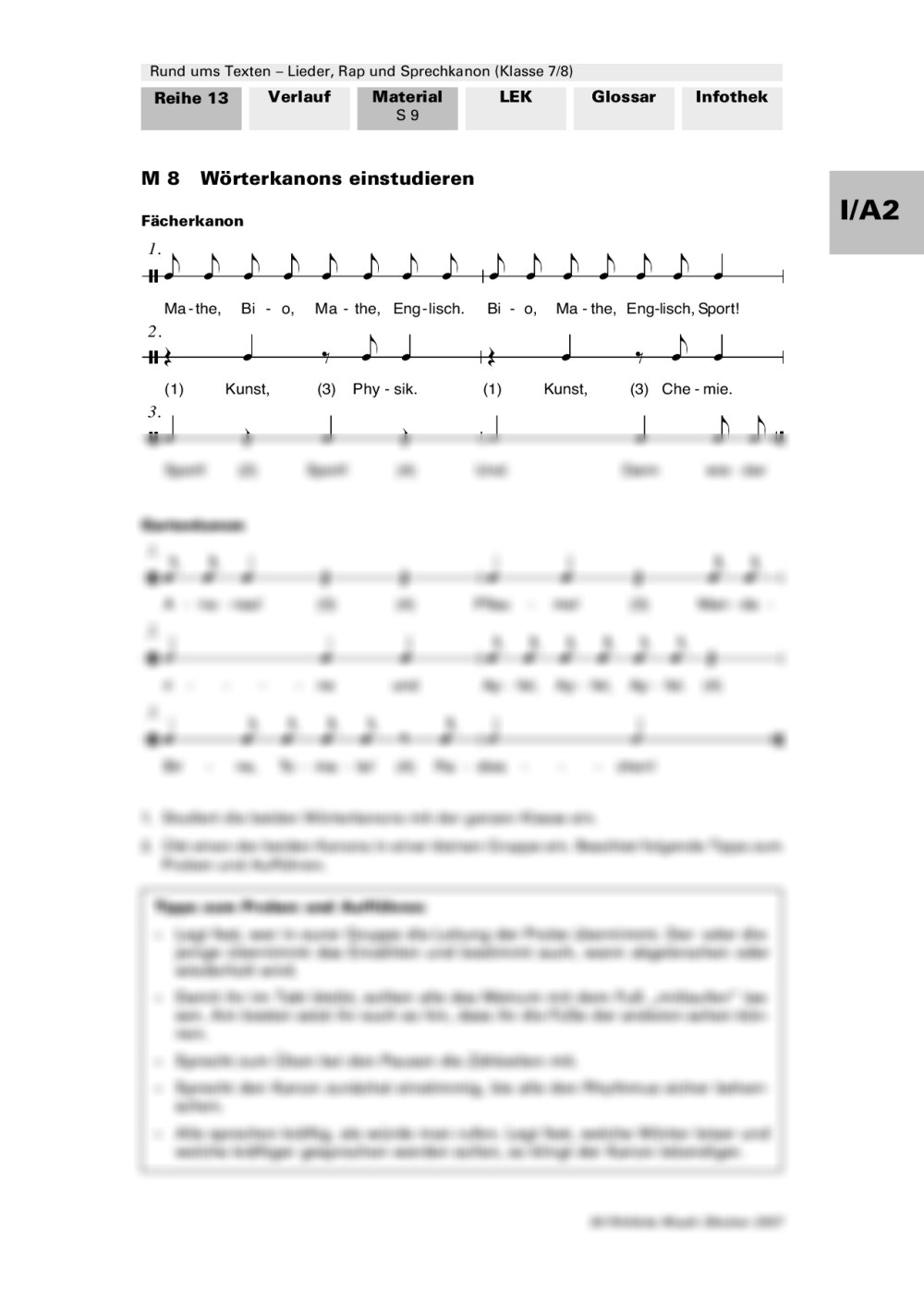 Rund ums Texten – Lieder, Rap und Sprechkanon | RAAbits Online