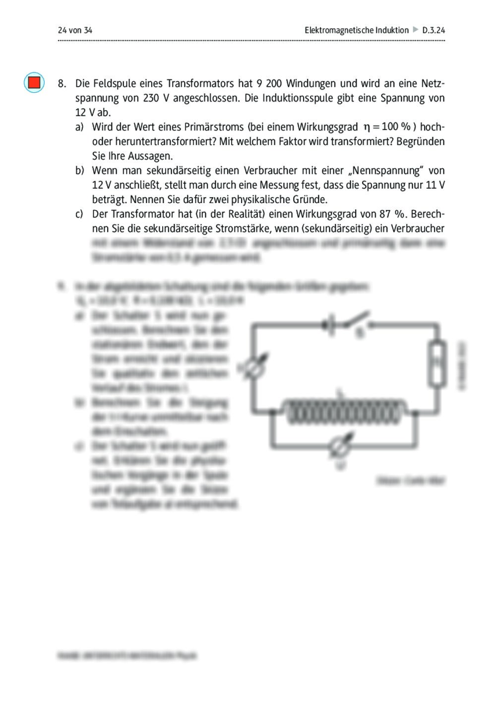 Die Elektromagnetische Induktion | RAAbits Online