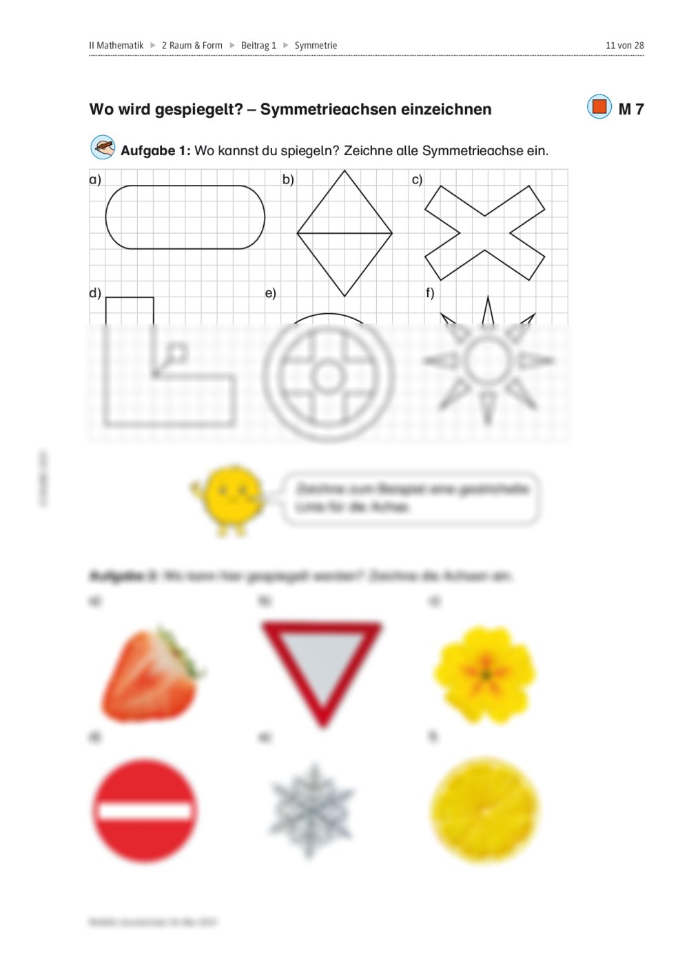 Symmetrische Bilder Grundschule: Entdecke die Magie der Symmetrie im Zeichnen!