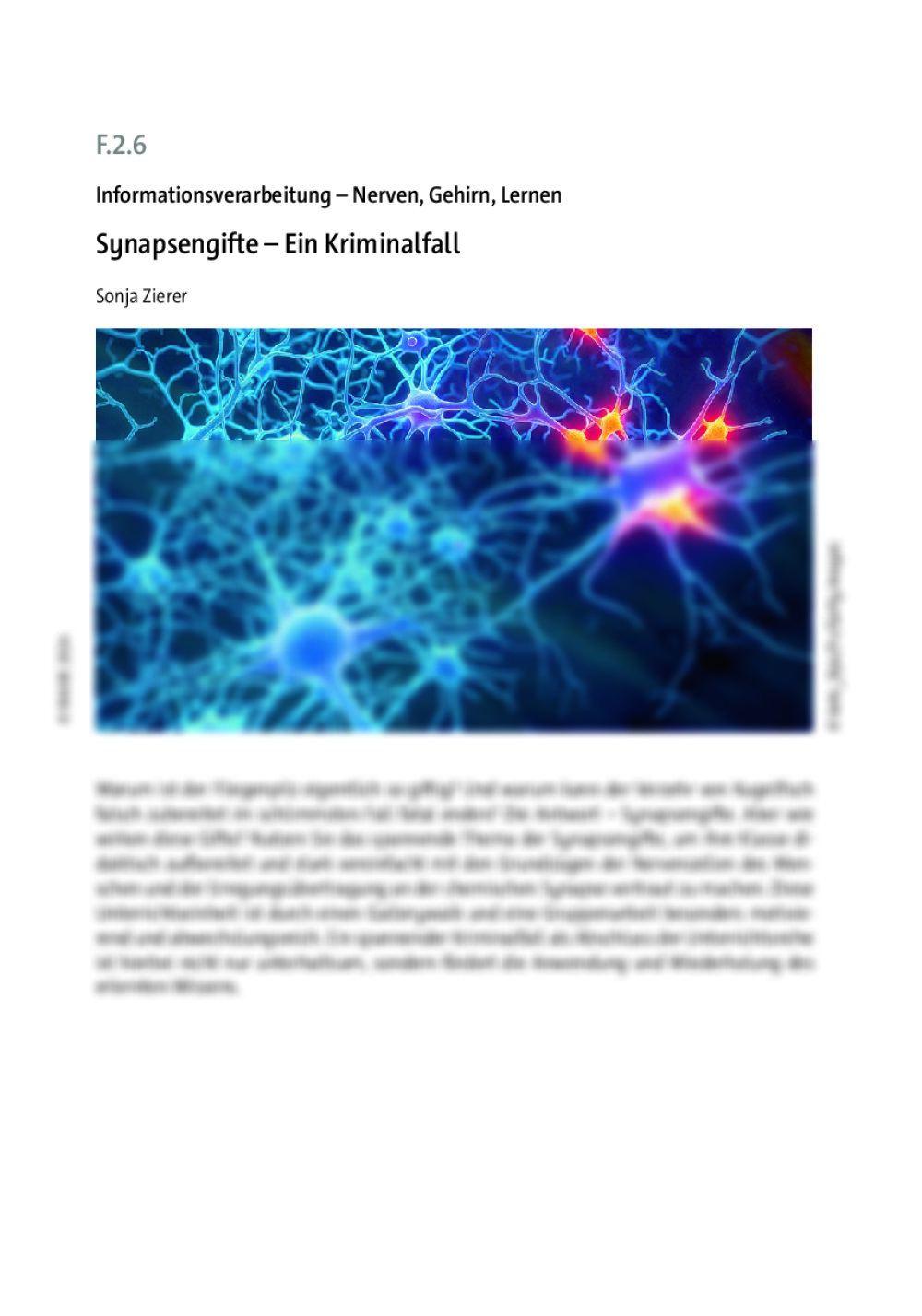 Synapsengifte - Seite 1