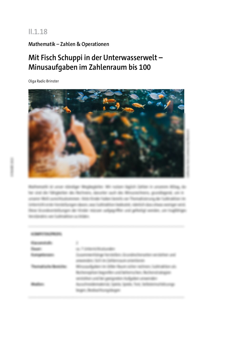 Mit Fisch Schuppi in der Unterwasserwelt - Seite 1