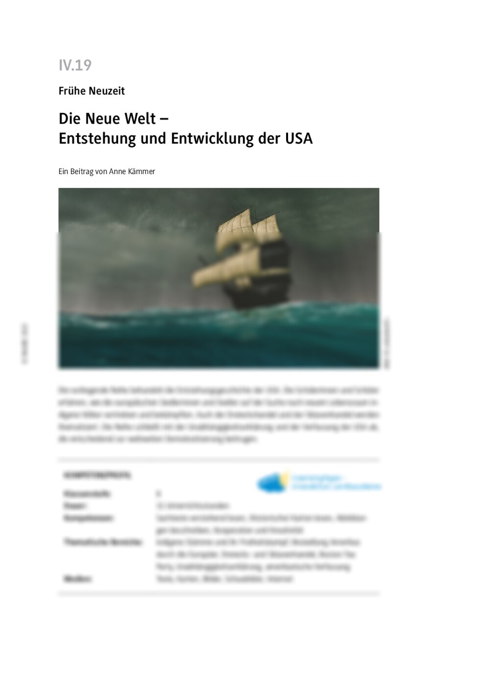 Die Neue Welt - Seite 1