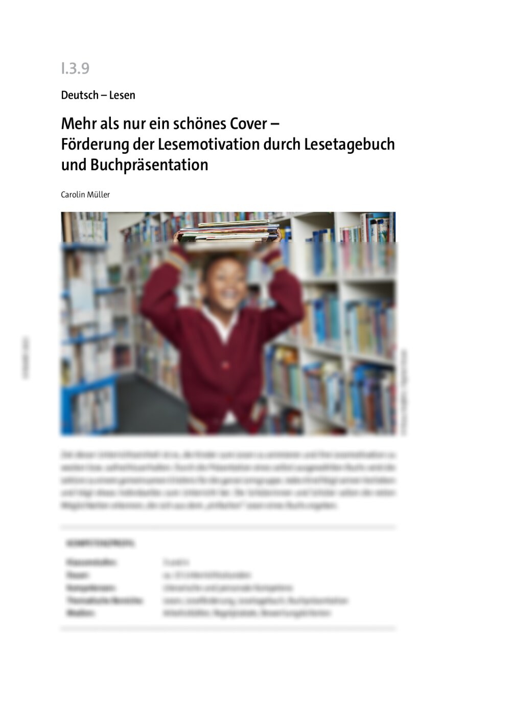 Mehr als nur ein schönes Cover  - Seite 1