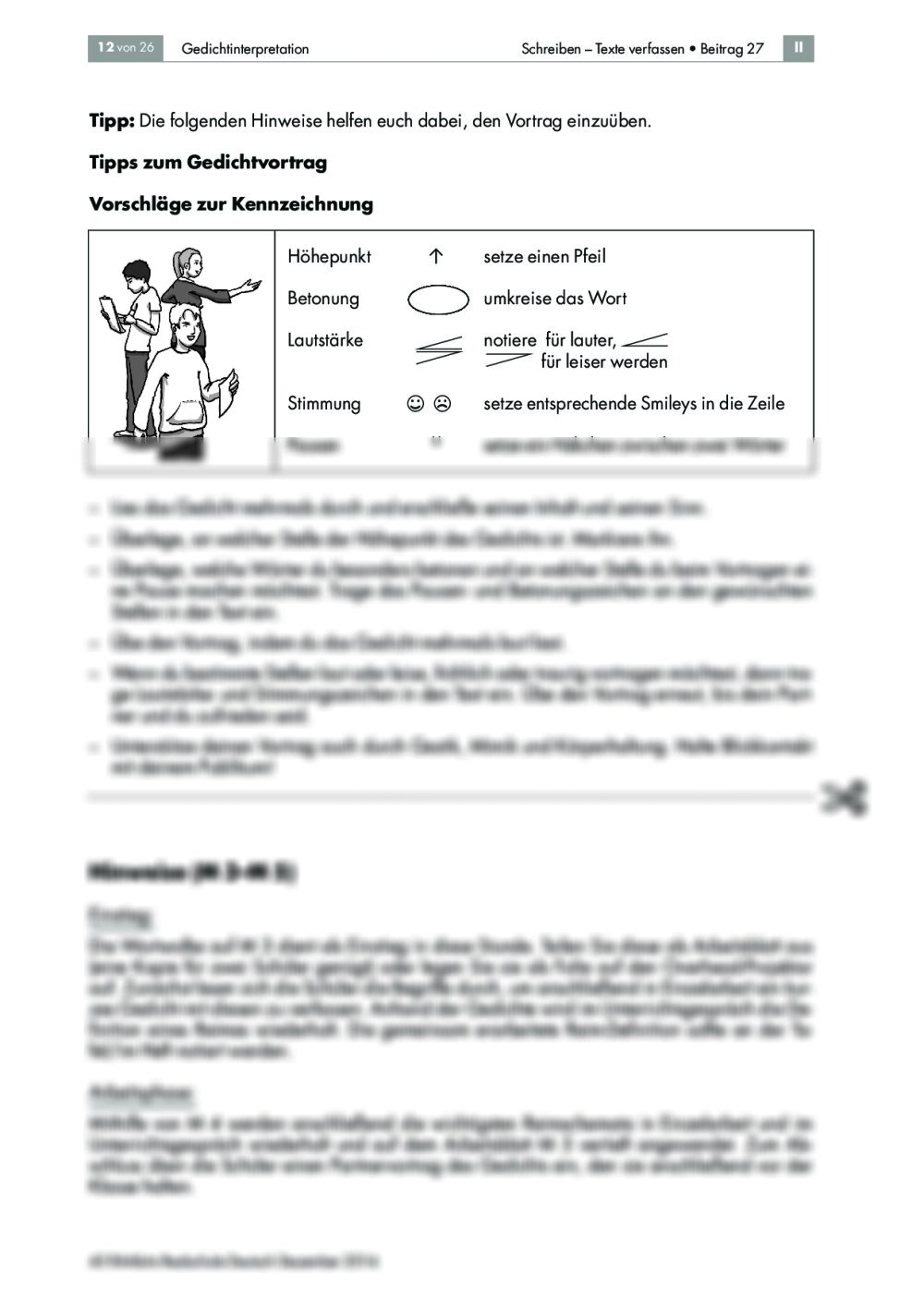 Schritt Für Schritt Zur Gedichtinterpretation In Klasse 7 Und 8 ...