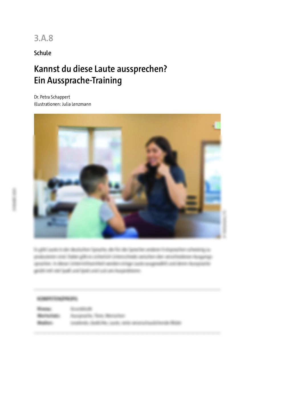 Kannst du diese Laute aussprechen? - Seite 1