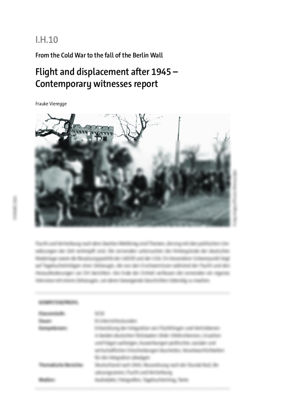 Flight and displacement after 1945 - Seite 1