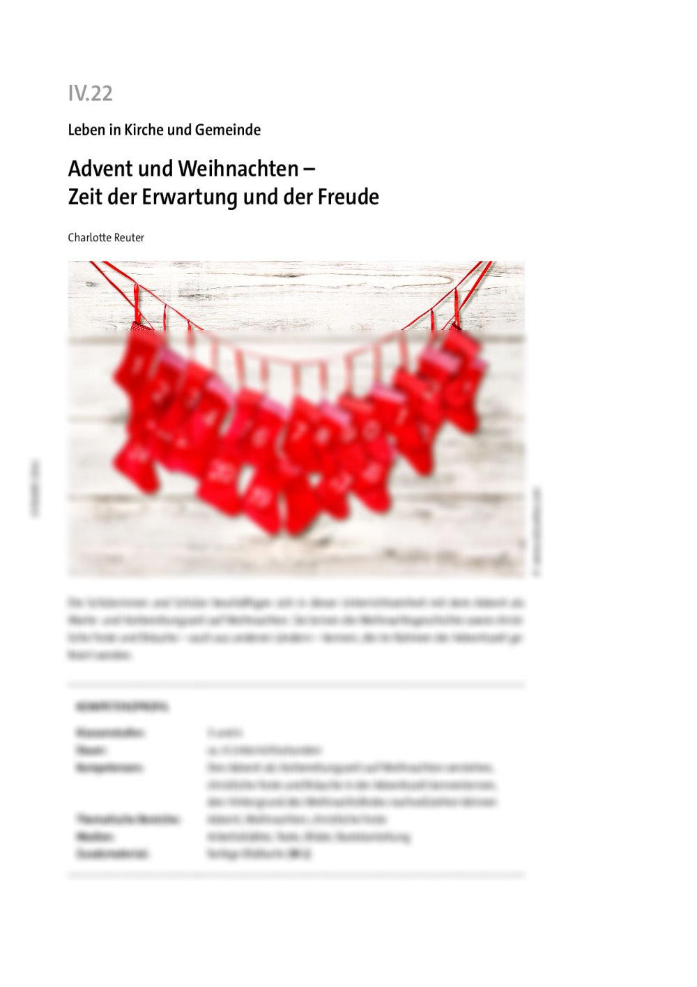 Advent und Weihnachten  - Seite 1